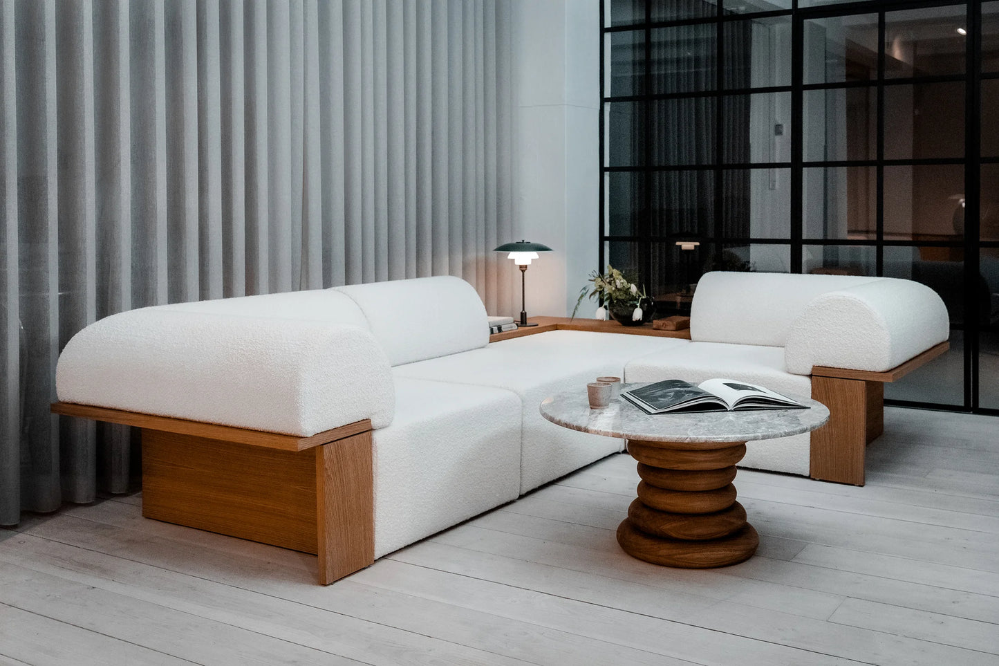 Wittorin Sofa (4 modules)